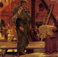 Alma-Tadema, Sir Lawrence - Architecture in Ancient Rome